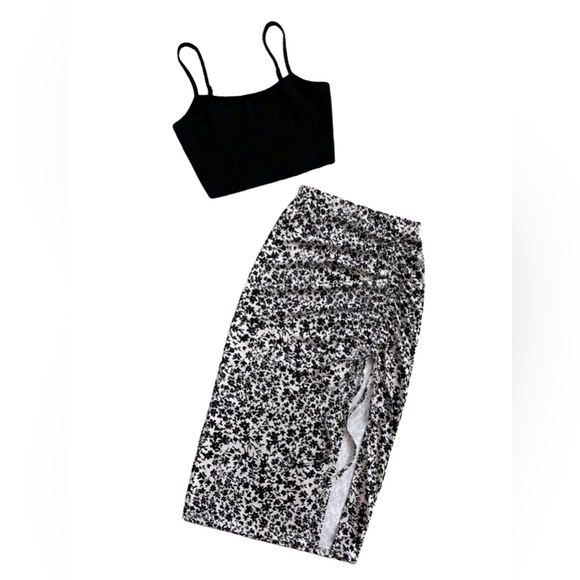SHEIN Camisole & Skirt - Picture 1 of 10
